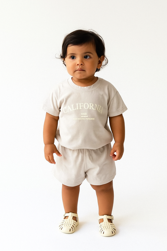 California Shorts and T-Shirt set
